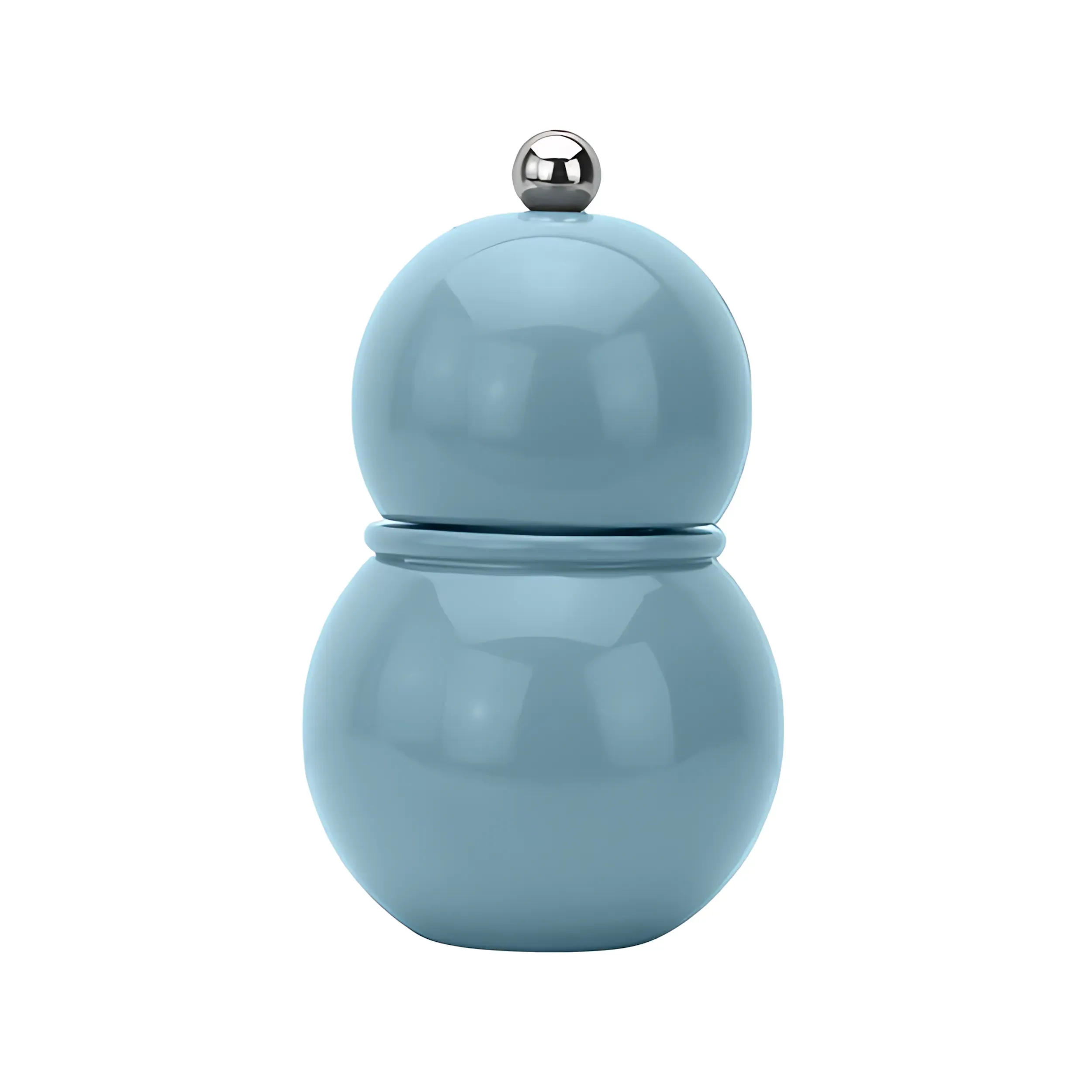 Salt & Pepper Mill "Chubbie", Chambray, 12 cm