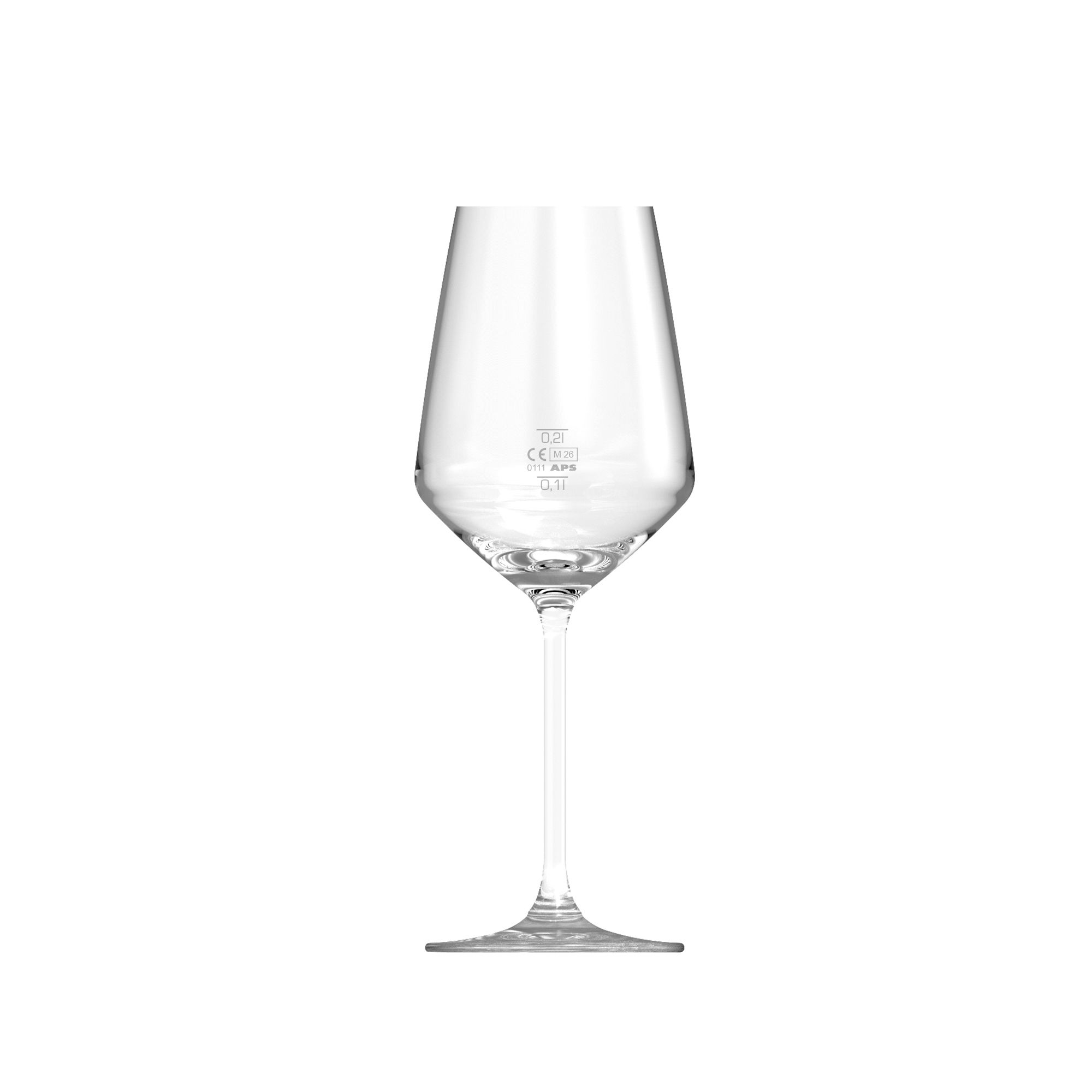 Goblet - Carré - 52 cl mit 0,1L/0,2L-Eichung