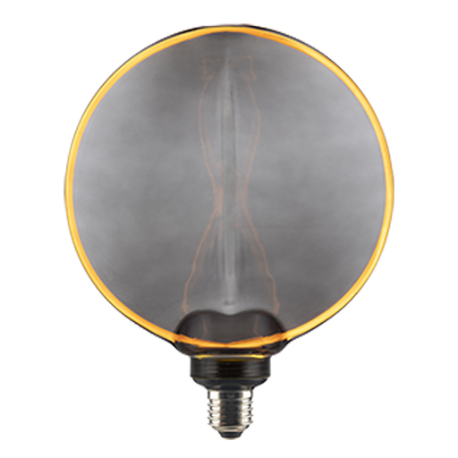 dimmable O Lamp 18,8cm, smoke