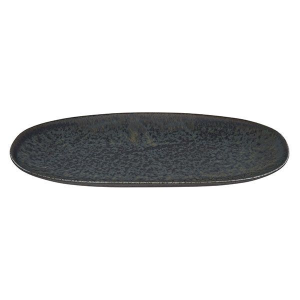Onyx Noir Plate 28.5x14x2.5cm YW-7218/BK 6/48