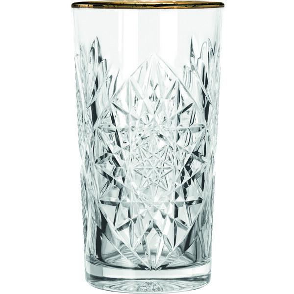 Cooler - Hobstar 473ml with Gold Rim