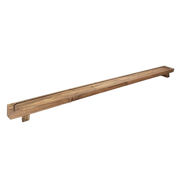Schälchenbrett aus Fichten-Holz, wallnuss gebeizt