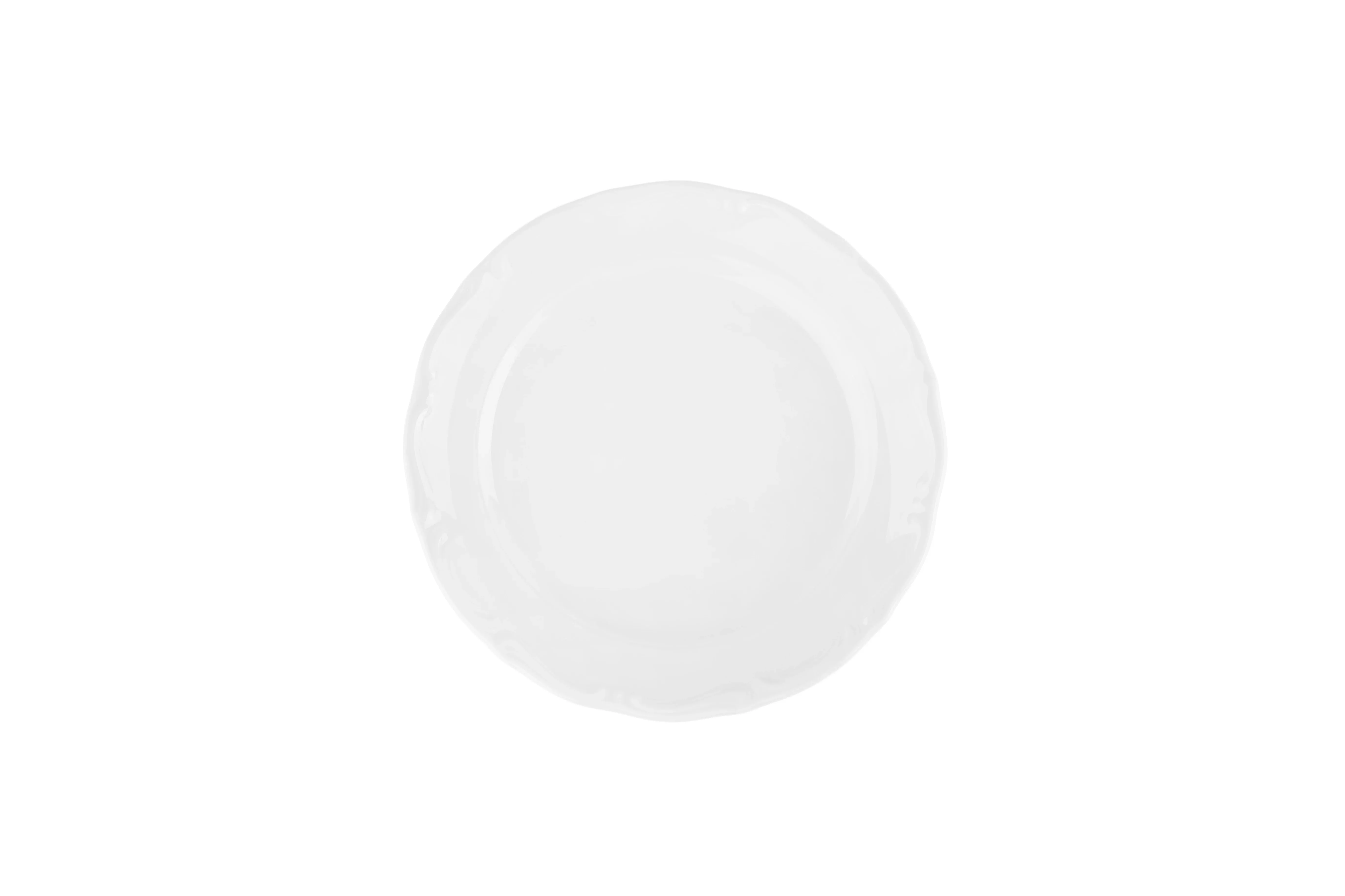 Maria White Flat Plate 24cm
