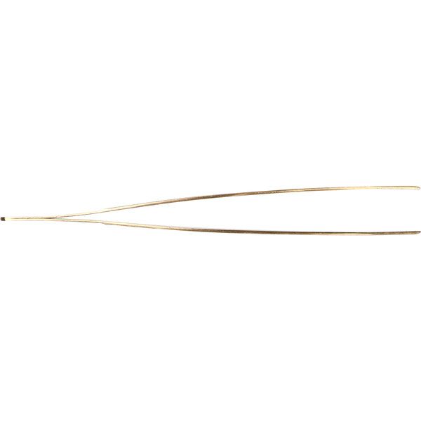 Tweezers 25cm, S/S with gold plating