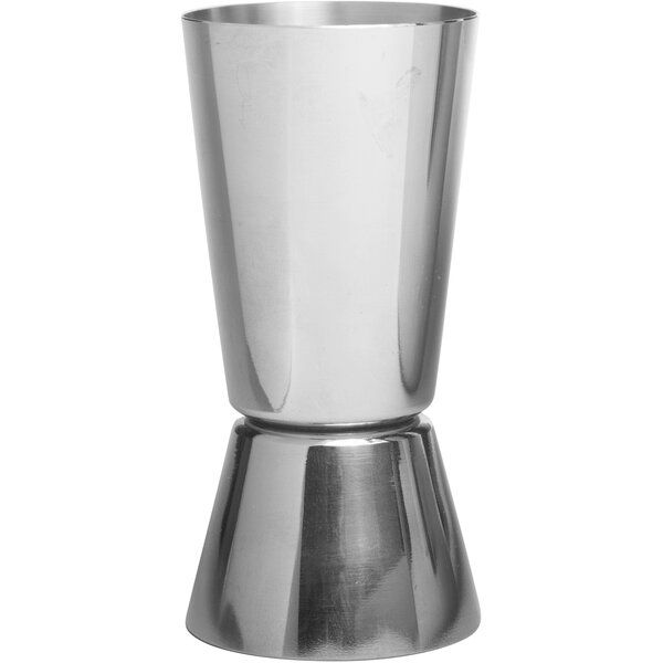 Messbecher 25/50ml poliert.