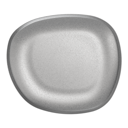Oval Tray/Plate, 26.5x23.3 cm - Set of 6