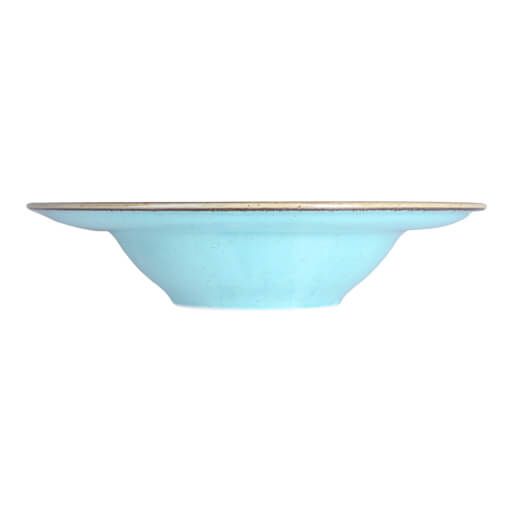 173931 Porland Seasons Turquoise Deep Plate 30cm