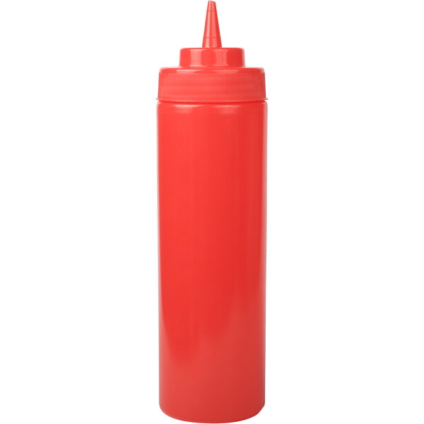 Ketchup Squeeze Bottle, 24 oz,708 ml, Wide Mouth