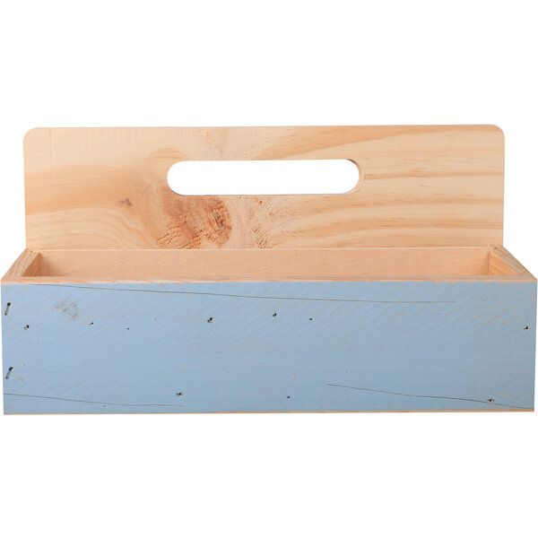 Multibox Holz Blau