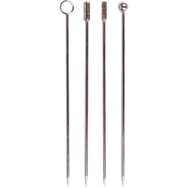 Cocktail Pick Edelstahl 4er Set