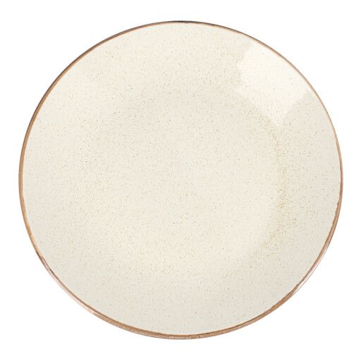 187620 Seasons Beige Flat Plate 20cm