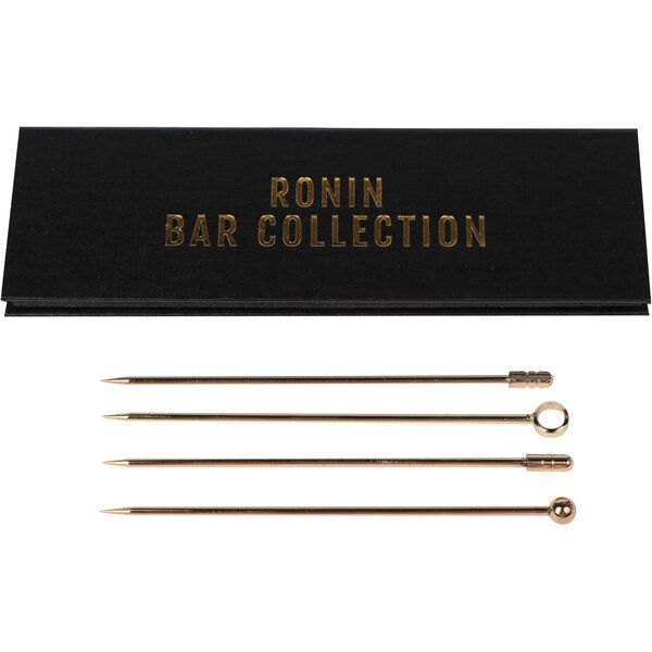 Cocktail Pick Gold 4er Set