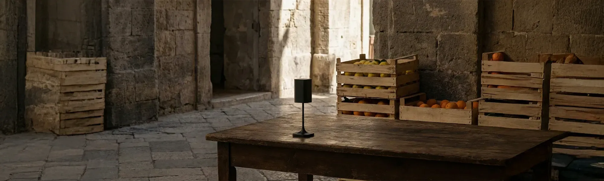 Luce Italia - Mini Milano, Black, 20 cm