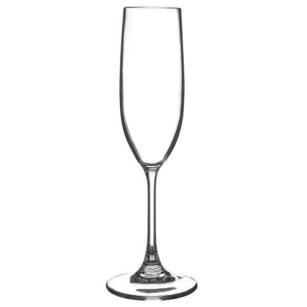 6 Oz. Champagne Flute, Clear