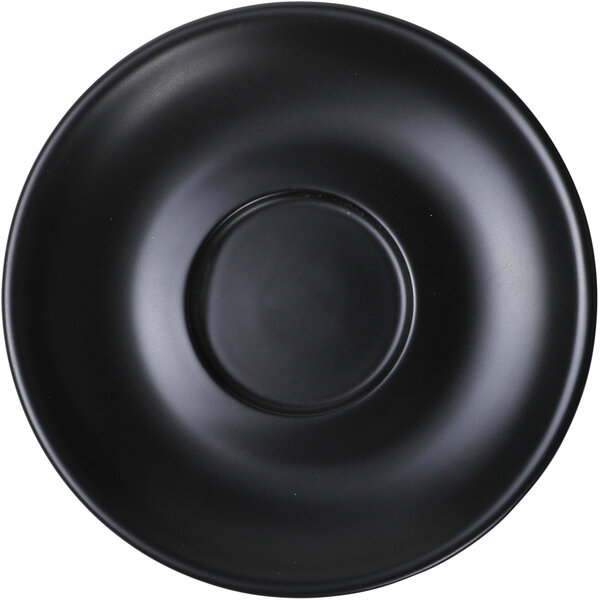 Milchkaffee Untertasse 15,2cm, schwarz