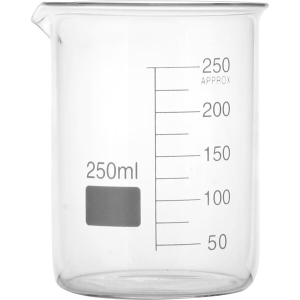 Scientific Glass Beaker 250ml