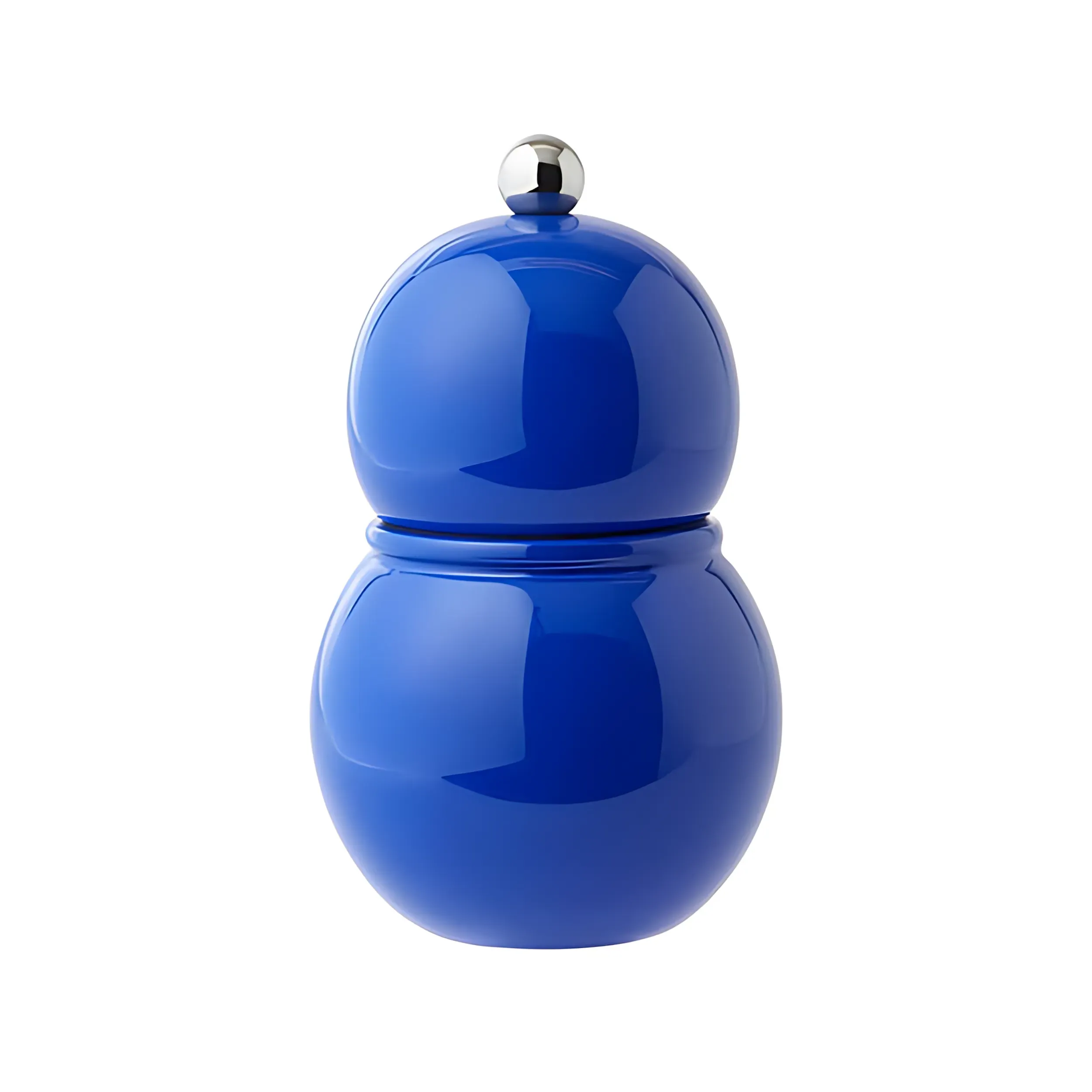 Salt & Pepper Mill "Chubbie", Cobalt, 12 cm
