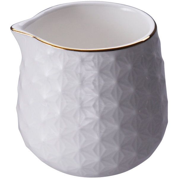 Nippon White Gold Milk Jar Lines 100ml 16987 6/72