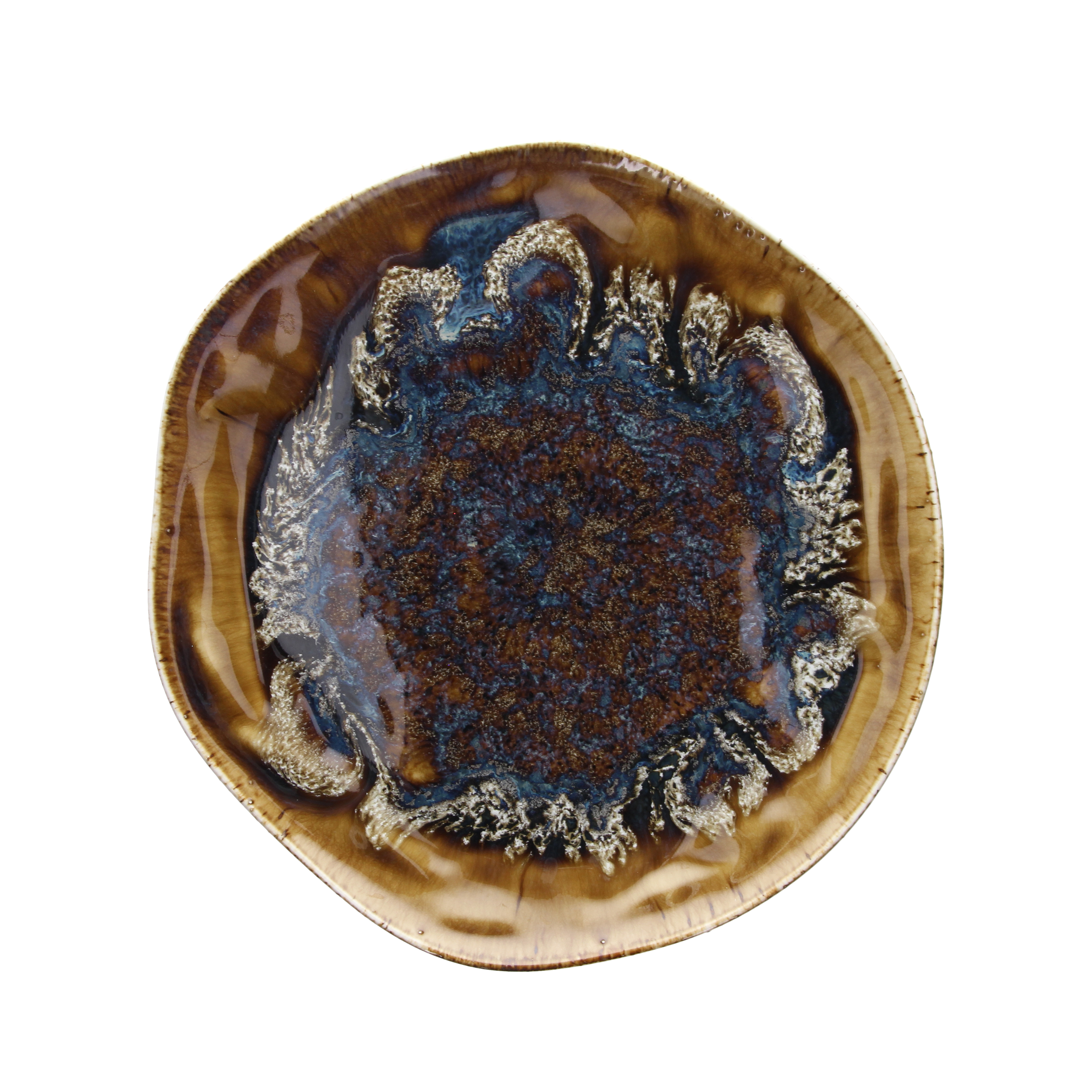 "Reef" Teller, flach, 33 cm, Oyster