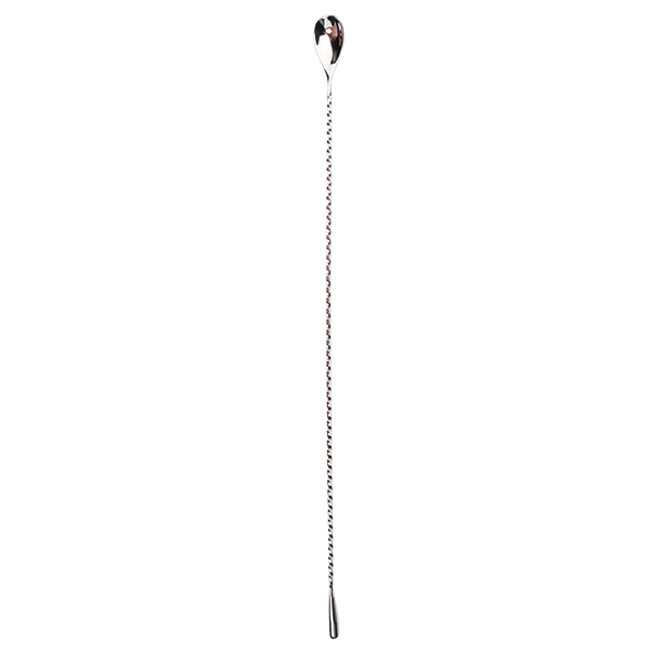 Teardrop Barlöffel 50cm, Silber