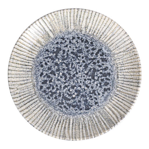 187621 Iris Blue Flat Plate 21cm 