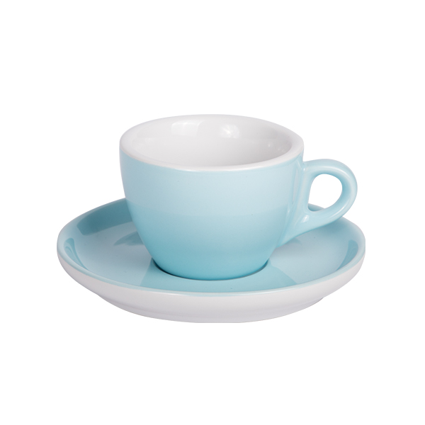 Kaffee Tasse mit Untertasse 160ml Blau 290C