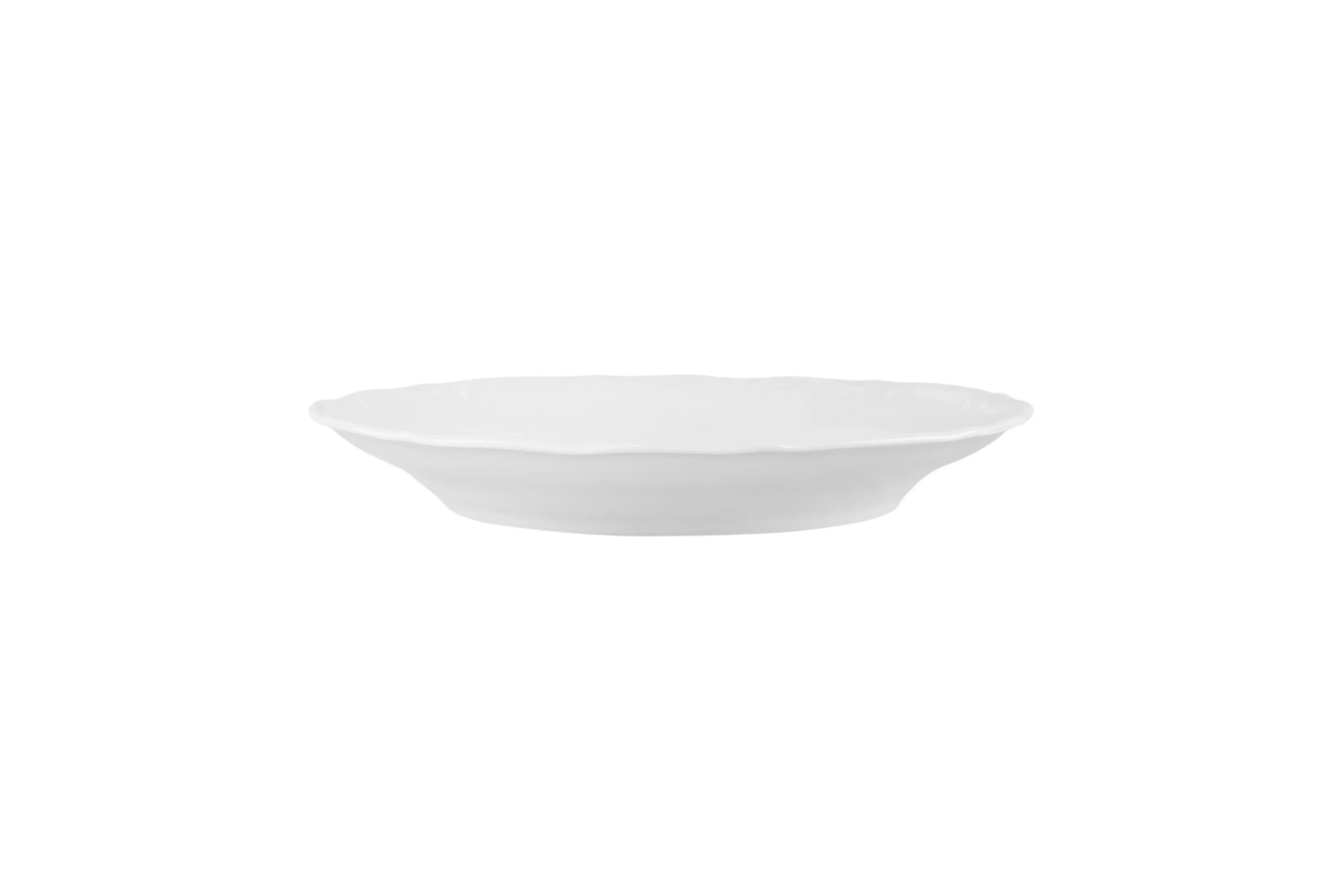 Maria White Flat Plate 24cm