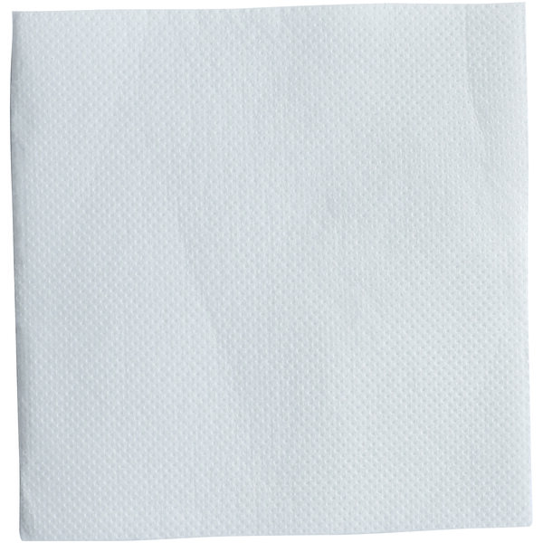 Cocktailservietten, 20x20cm ,1/4, 2lg, 100 Stk, weiss