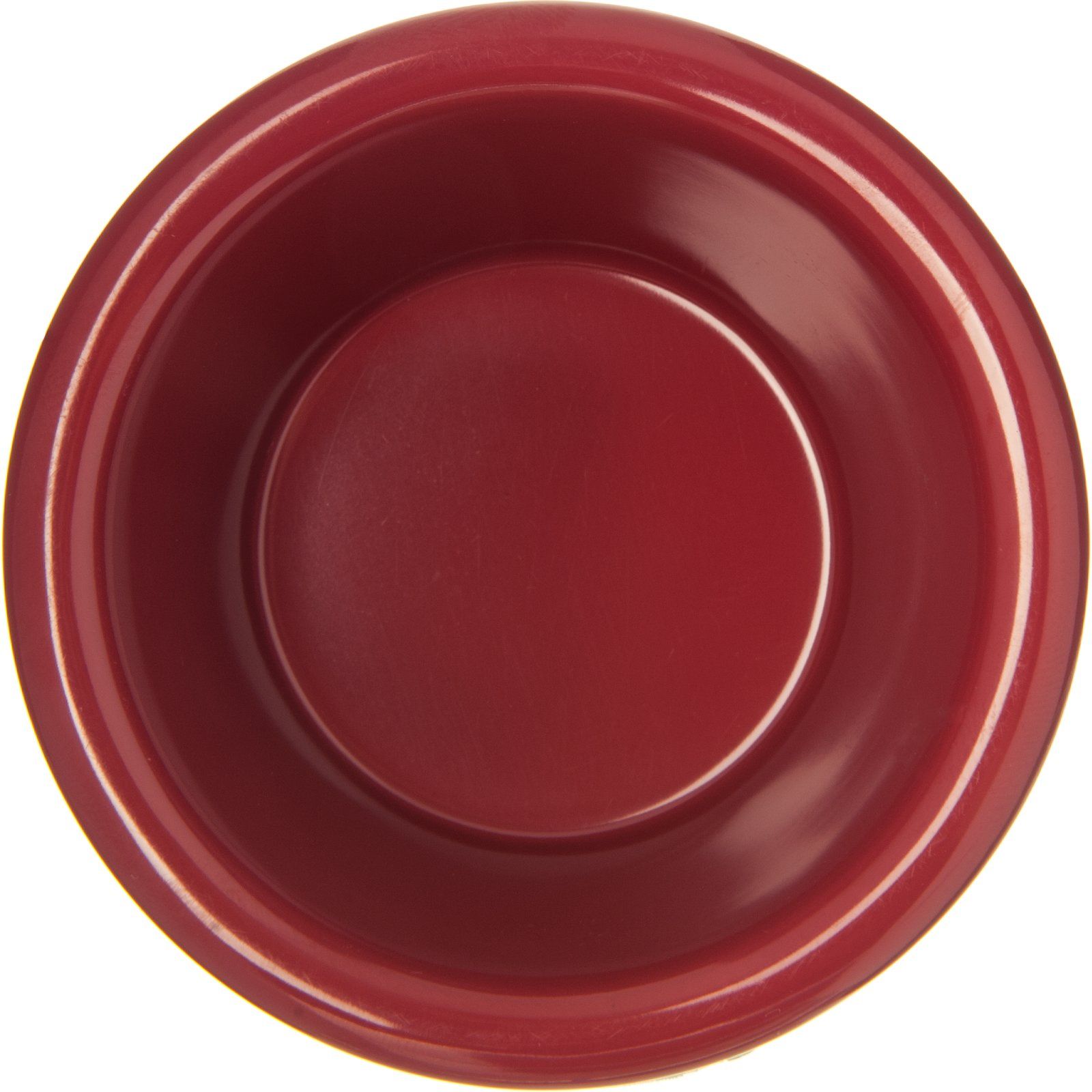 Melamine Ramekin Smooth 2 oz roma red