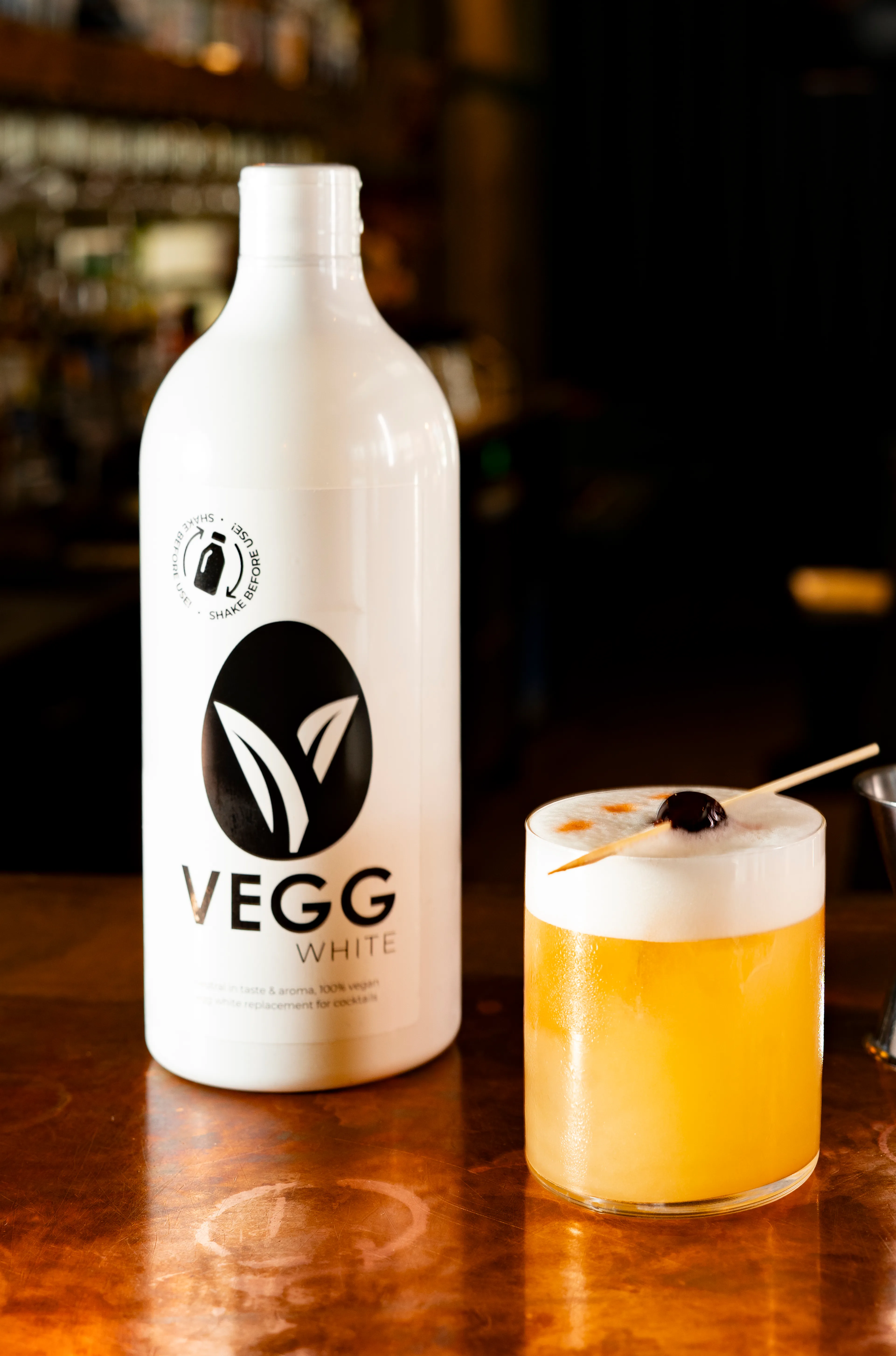 Vegg White 1L Flasche, künstliches Eiweiß