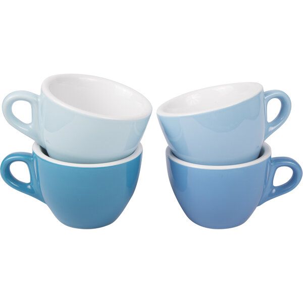 Kaffee Tasse mit Untertasse 160ml Blau 290C