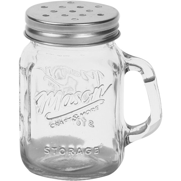 Mason Jar S&P shaker - 133ml