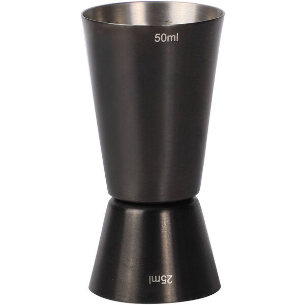Jigger 25/50ml gun-metal black