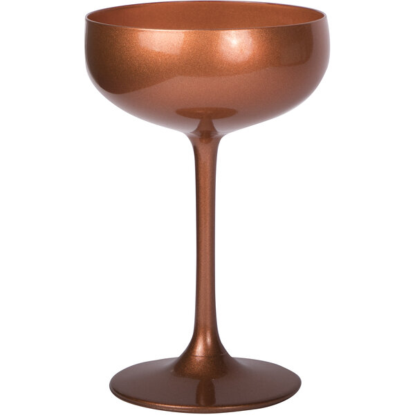 Cocktailschale Glas Bronze 230 ml