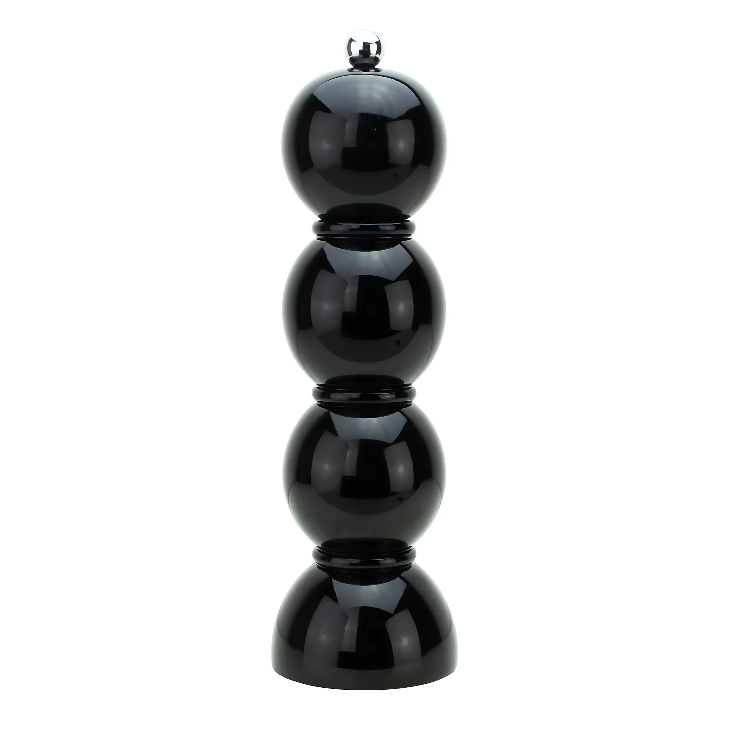Salt & Pepper Mill "Bobbin", Black, 23,5 cm