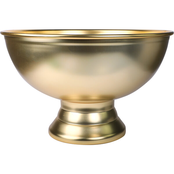 Champagne Bowl, Aluminum/Gold