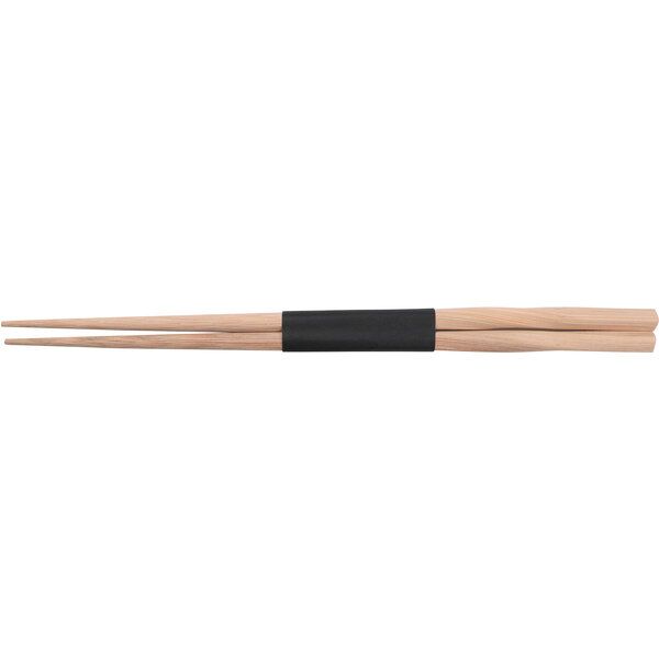 Twist Einwegstäbchen Bamboo BLACK, 24cm