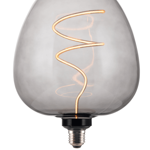 Dimmable Burgeon Lamp 19x24,2cm, smoke