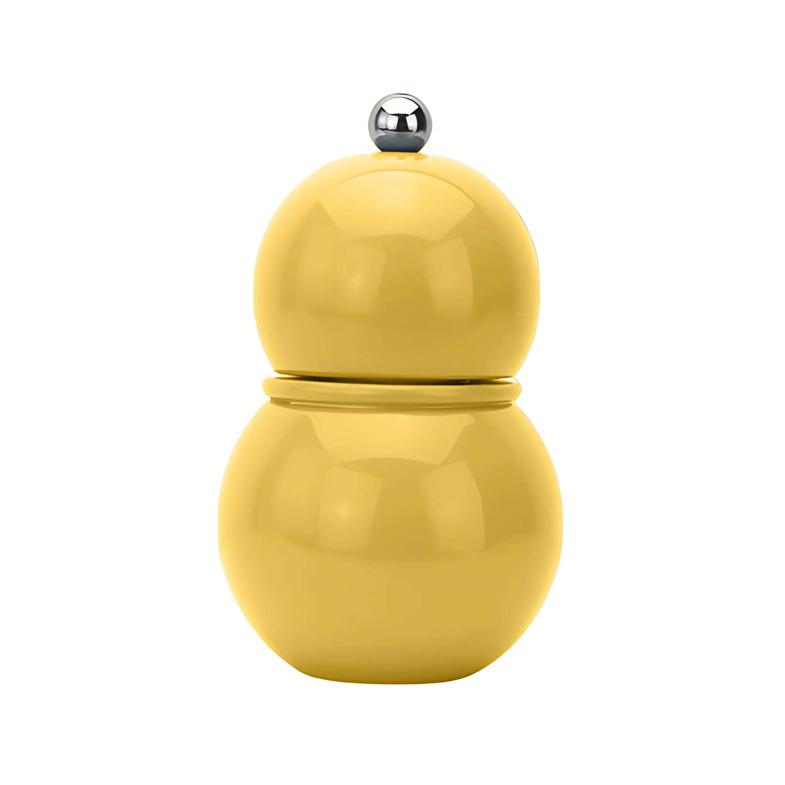 Salt & Pepper Mill "Chubbie", Buttercream, 12 cm