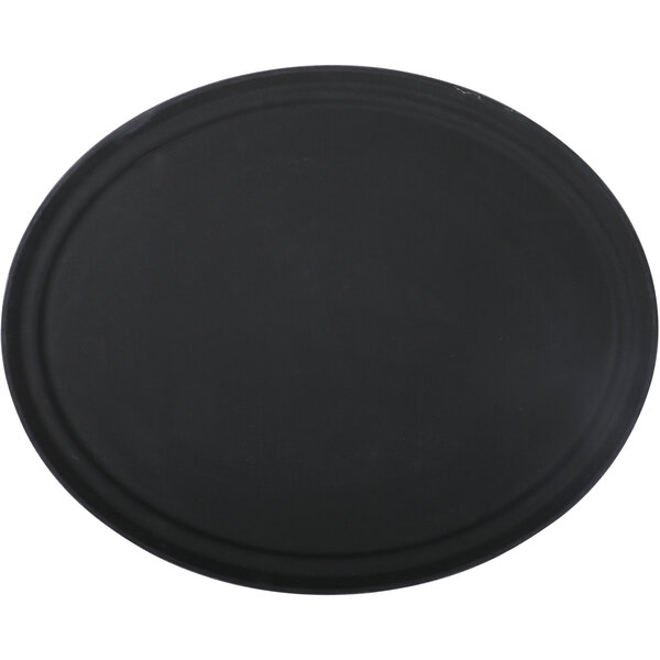 3100CT Fiberglasstablett 600 x 800mm oval, schwarz