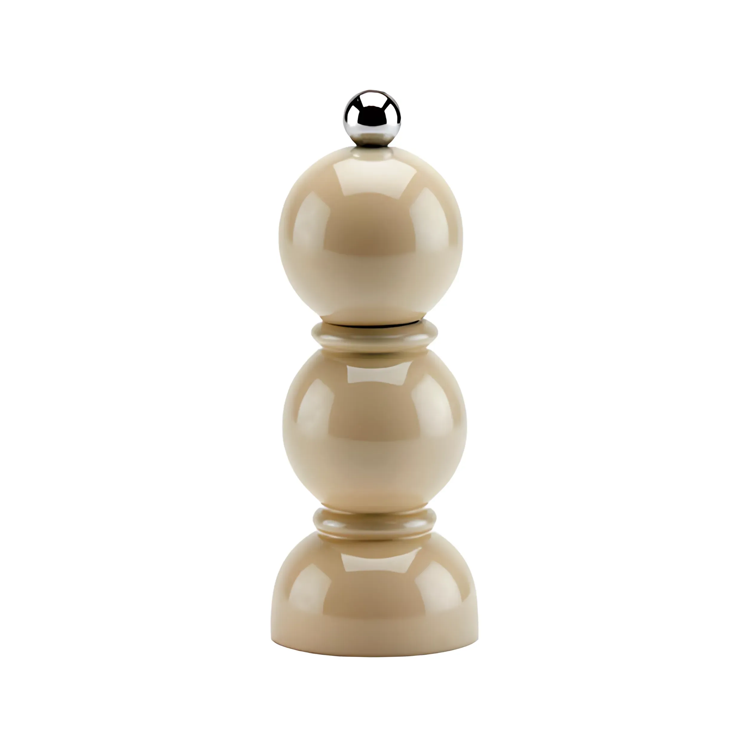 Salt & Pepper Mill "Mini Bob", Cappuccino, 14 cm