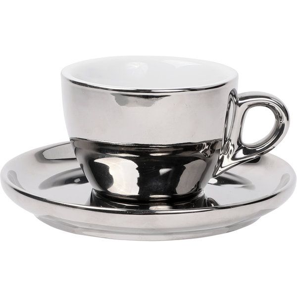 Kaffee Set 160ml, silber