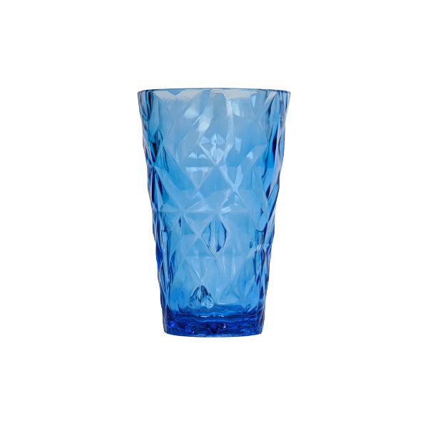 Prisma Tumbler 30cl clear blue