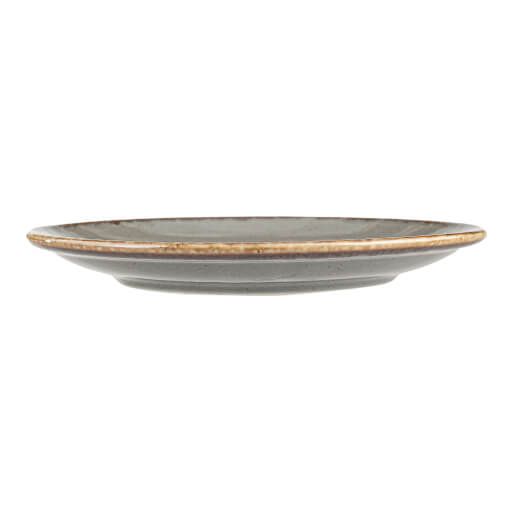 187628 Seasons Dark Grey Flat Plate 28cm