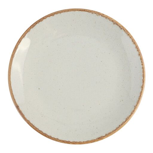187630 Seasons Grey Flat Plate 30cm