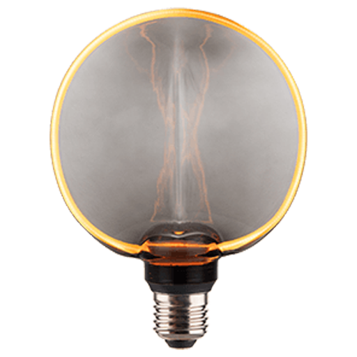 Dimmable O Lamp 13cm, smoke