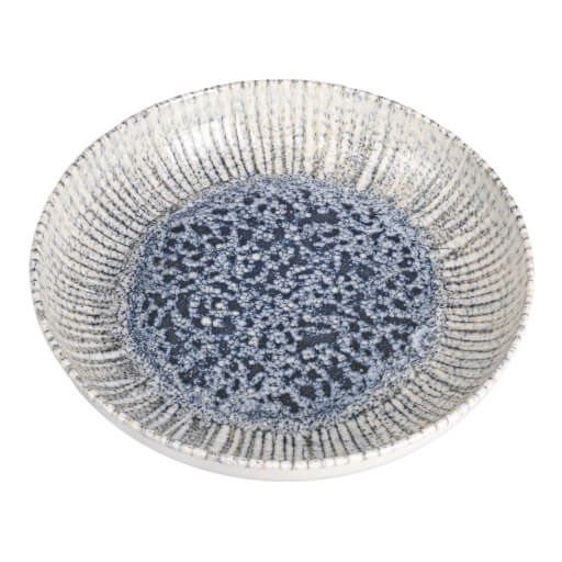 368122 Iris Blue Bowl 22cm