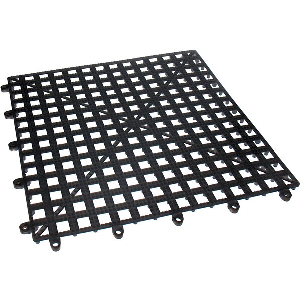 Dri-Deck steckbare Gläserabtropfmatten schwarz