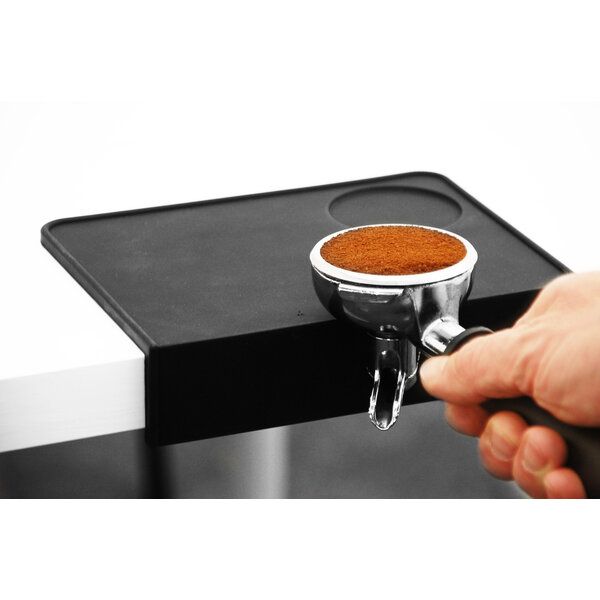 Tamping Mat L, schwarz, Silikon