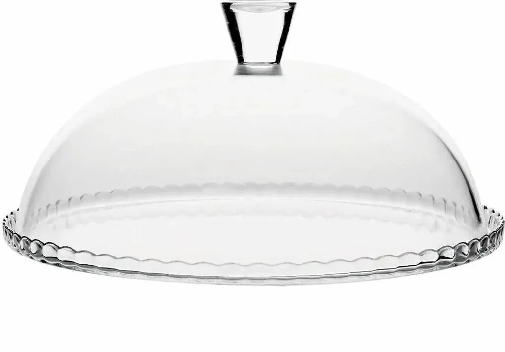 Tortenplatte mit Glashaube 32,2 cm